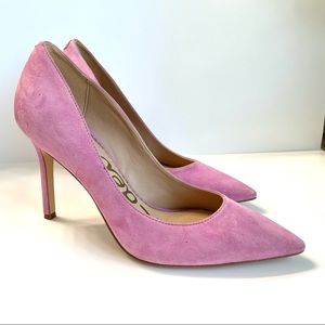 Sam Edelman Suede Hazel Pointed Toe Heel Size 7.5